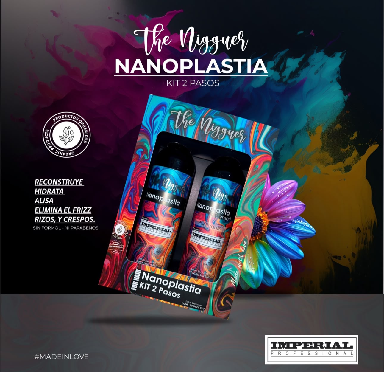 NANOPLASTIA IMPERIAL KIT SHAMPOO Y NANO 250ML C/U